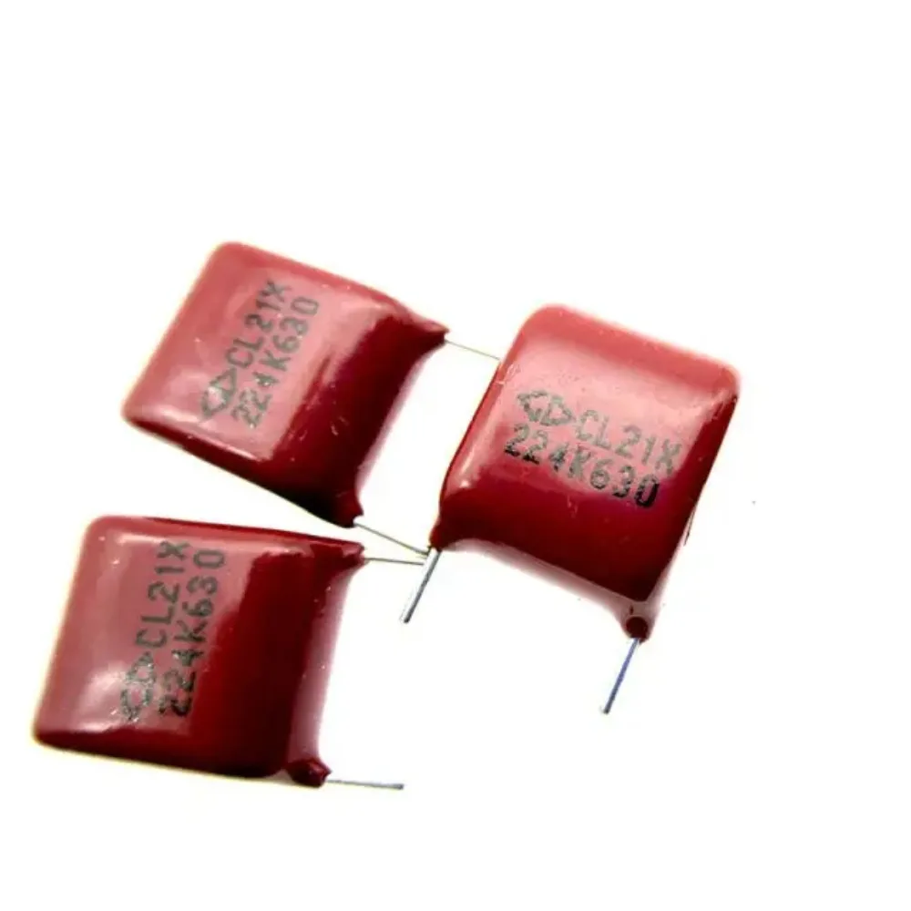 Пленочный конденсатор CBB CL21X 2J224 224K 630 В 0,22 мкФ 220 нф Расстояние ножки 10