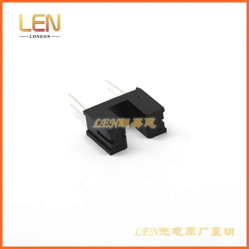 10PCS LEN KTIR0611S infrared photoelectric switch sensor counter-injection transmission U groove type groove width 5mm photocoup