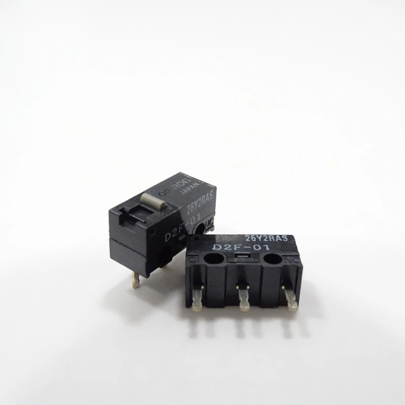 2/10Pcs Japan Dot Mouse Micro Switches D2F-01 Limit Buttons