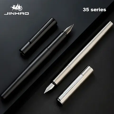 Jinhao 35 reservoarpenna heltål lyxig kvalitet EF/F-spets kalligrafipenna brevpapper företag kontor skolmaterial 10 best sales tunn penna - №6