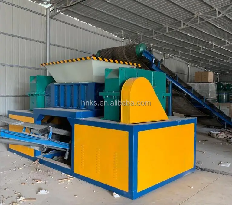 Scrap Metal Steel Wood Shredder Crusher Used Tire Plastic Bottle Film Shredder Shredding Machine