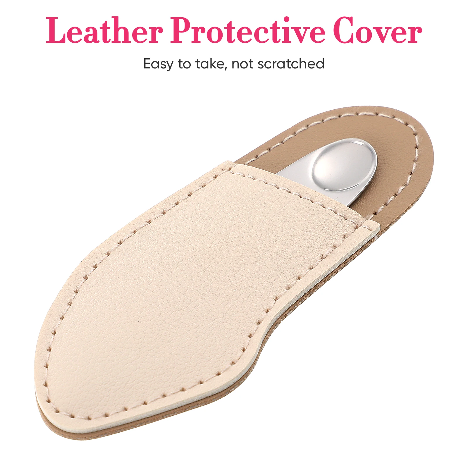 Stainless Steel Spatula for Makeup Mixing Foundation Blush Eye Shadow Lip Color Metal Beauty Tool Resists Breakage