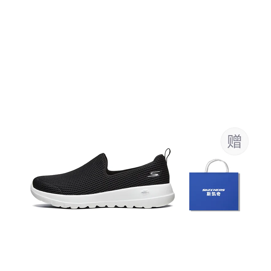 Skechers GO WALK Joy Breathable Low top Walking Shoes Women's Black 15637-BKW