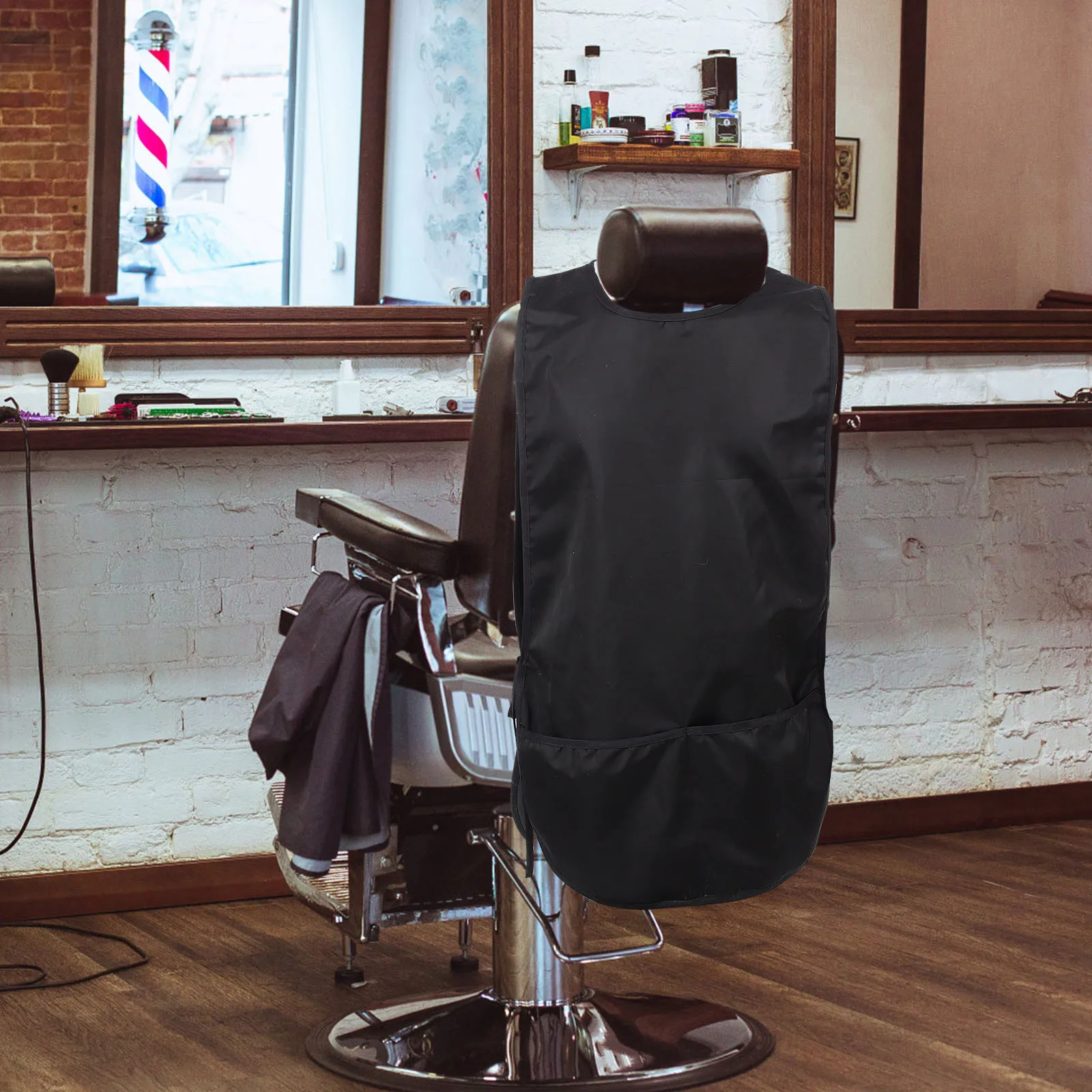 

Hairdressing Apron Stylist Vest Barber Uniform Salon Workwear Sleeveless Apron For Hair Stylist Barber Supplies Hairdresser Vest