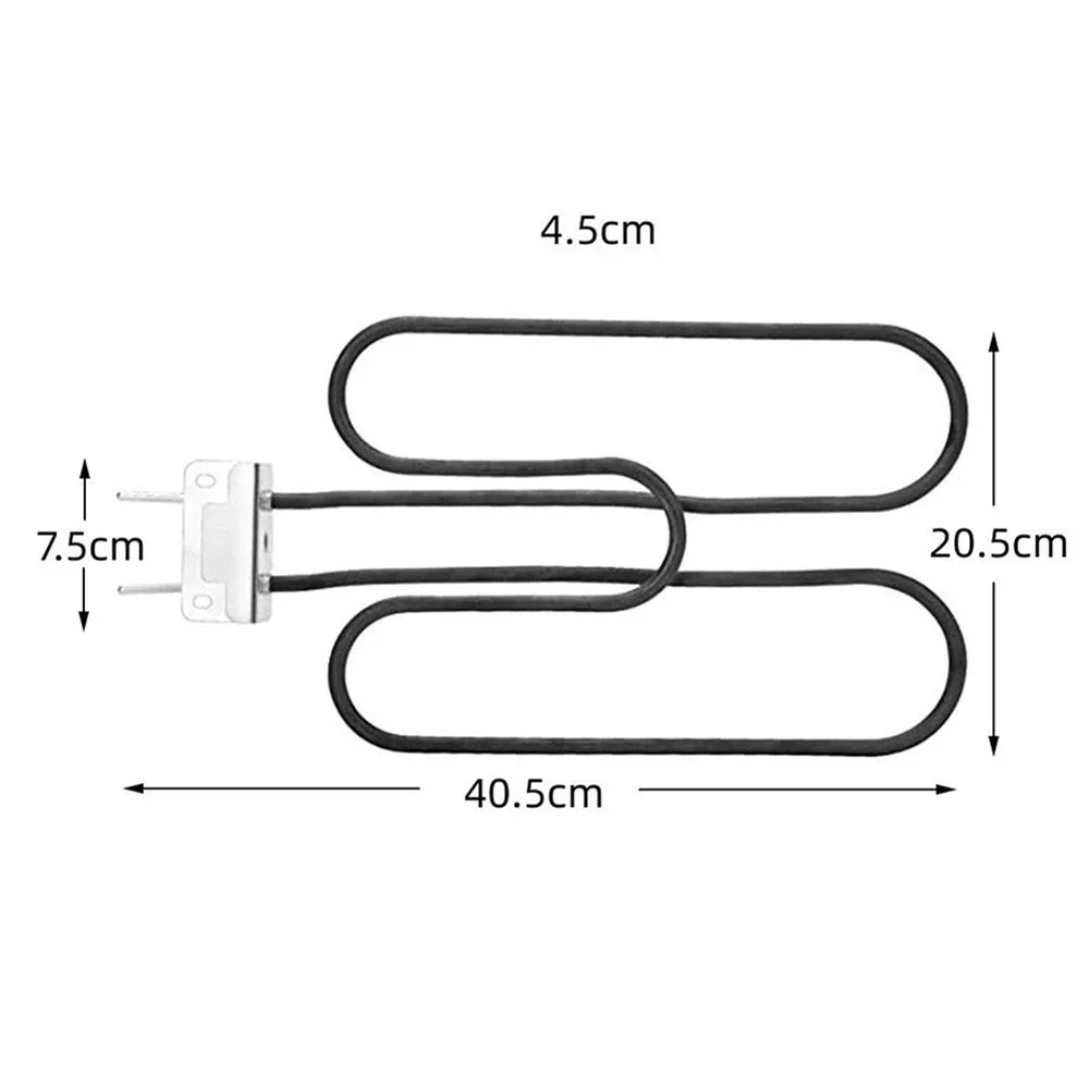 Grill Heating Element for Weber #65620-Q140 Q1400 Grills For Weber 80342 80343 Kitchen Baking Grill Heating Pipe Accessories