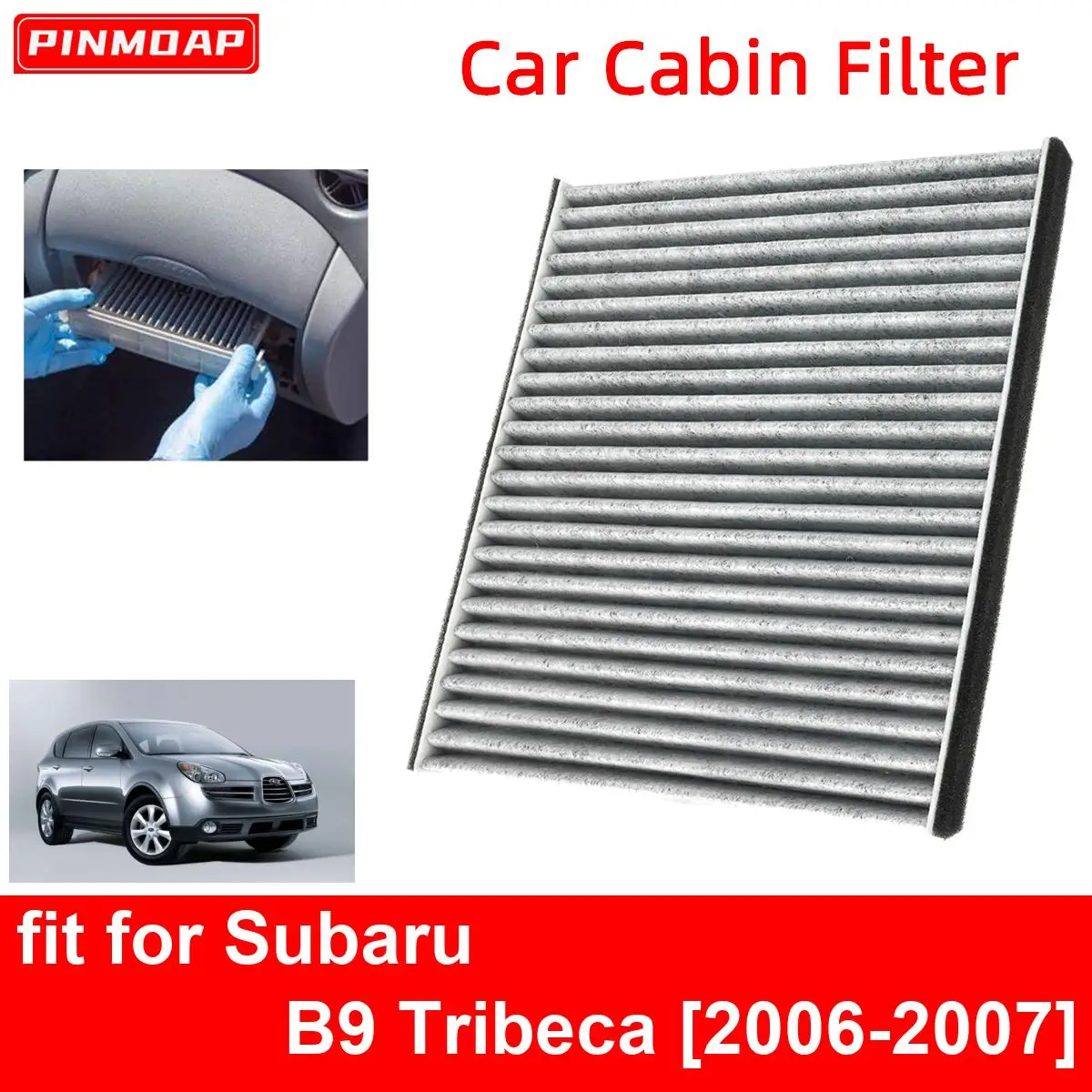 

Car Cabin Air Filter for Subaru B9 Tribeca 2006-2007 Auto Filters Carbon Fiber 2006 2007