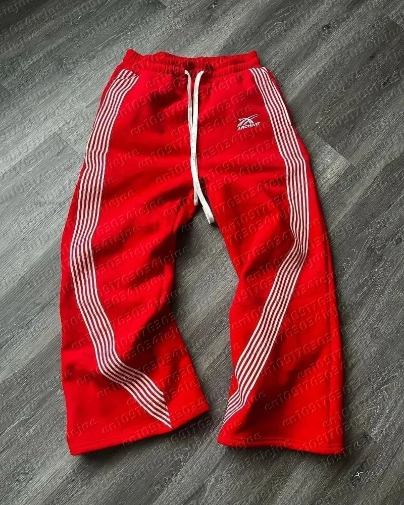 2026 Y2K Schwarz-Graue Tarnmuster Taktische Freizeithose für Herren und Kinder Premium Jogging-Baggy-Sweatpants mit Kordelzug Funktional und Modisch – Detail 8