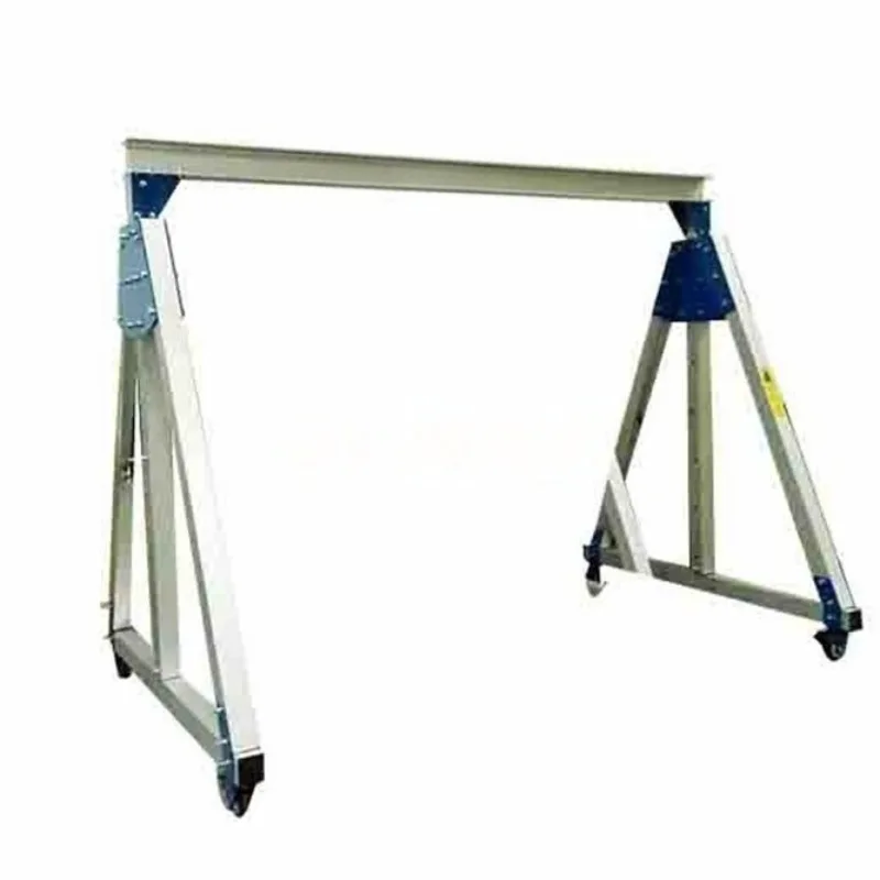 Portable aluminum alloy folding gantry, clean and dust-free aluminum rail gantry, stainless steel gantry crane