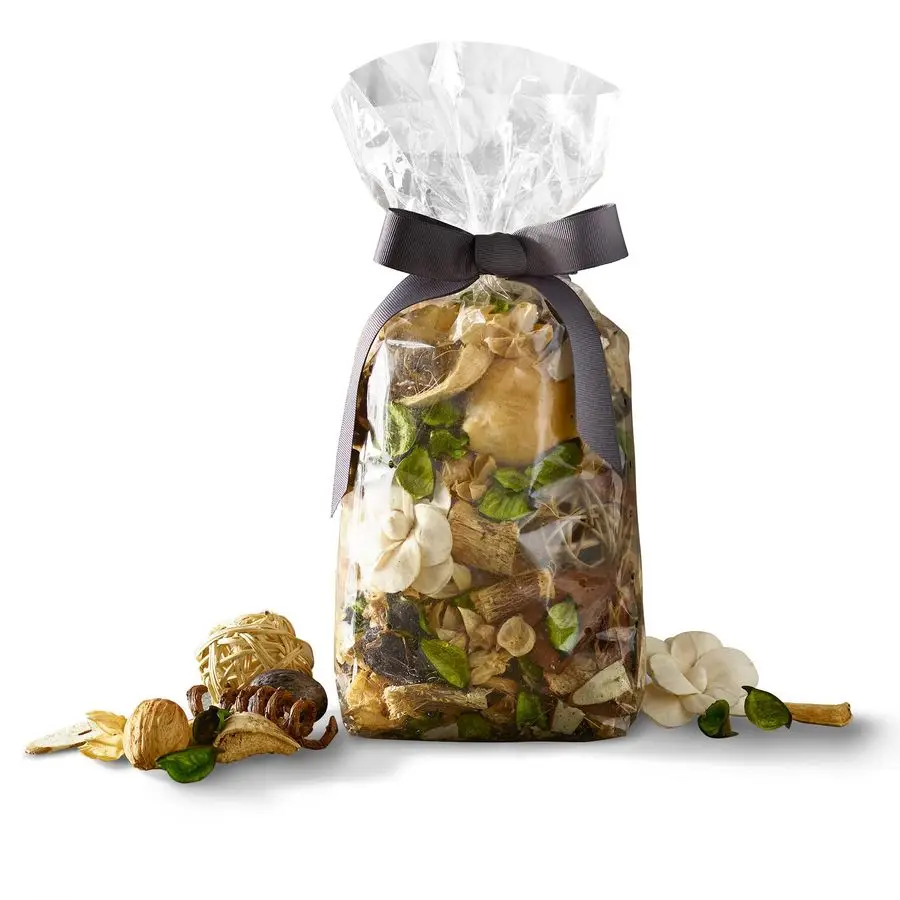 

White Tea Potpourri Signature White Tea Scent with Hydrangea, Pinecones, Gardenia, and Apple 12 oz.