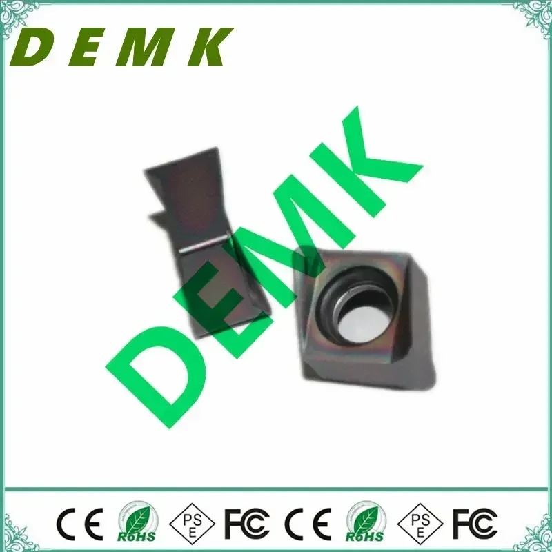 Imagem -04 - Inserção de Carboneto 4nkt Metal Inserção de Fresa de Alimentação Rápida Cnc Carboneto de Tungstênio 4nkt 060308 Suporte para Fresa r m 4nkt 060308