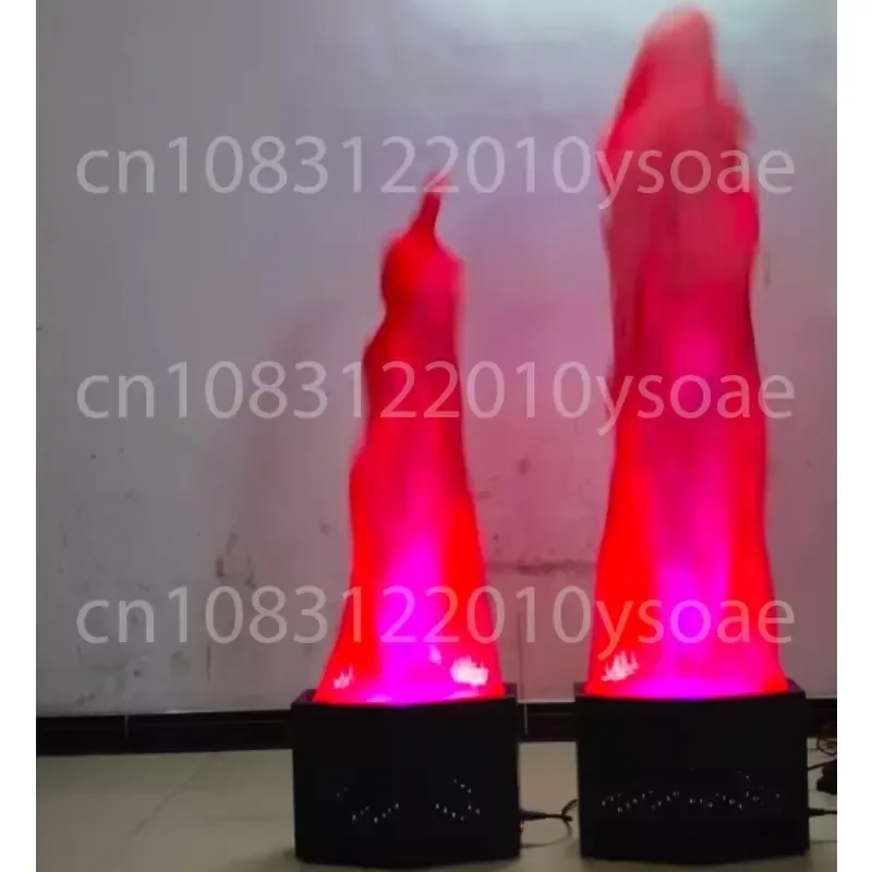 LED simulated flame light bonfire party fake fire charging flame basin outdoor party atmosphere light halloween props