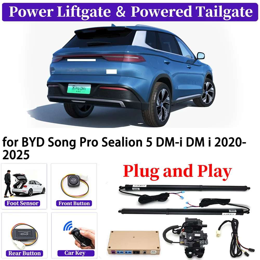 

for BYD Song Pro Sealion 5 DM-i DM i 2020-2025 OEM Upgrade Car Automatic Power Liftgate Kit Smart Auto Electric Tailgate System