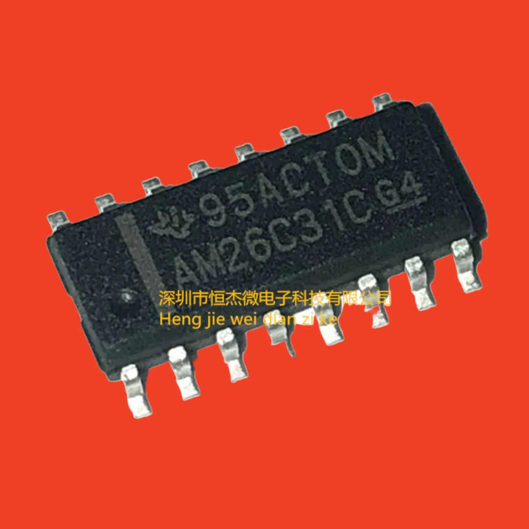 10PCS/Original AM26C31CDR AM26C31C AM26C31 SMD SOP16 Line Driver Chip