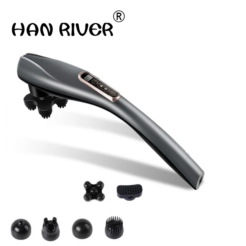 

Wireless charging neck massager sticks electric neck and shoulder handheld multifunctional vibration kneading back legs