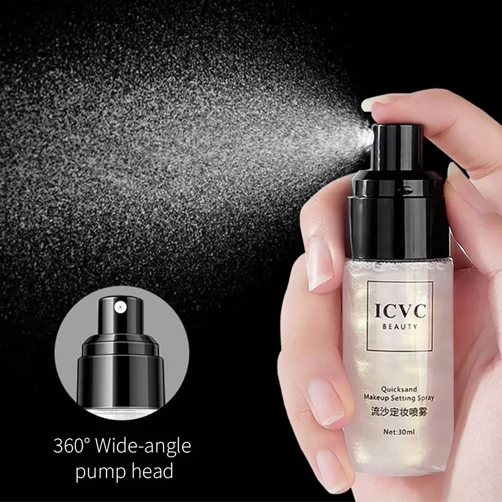 Long Lasting Makeup Setting Spray Sweatproof Oil Control Makeup Water Matte Non-sticky Refreshing Quick Fixer Spray Cosmetics