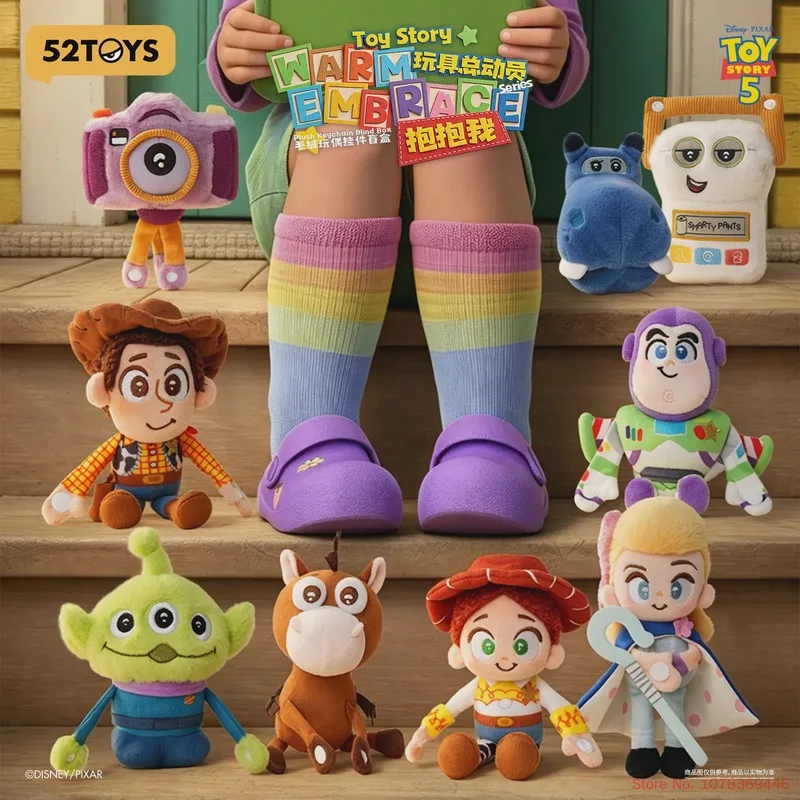 

Official Original 52TOYS · Toy Story 5 Plush Blind Box Warm Embrace Series Plush Pendant Doll Keychain Surprise Blind Box Gift