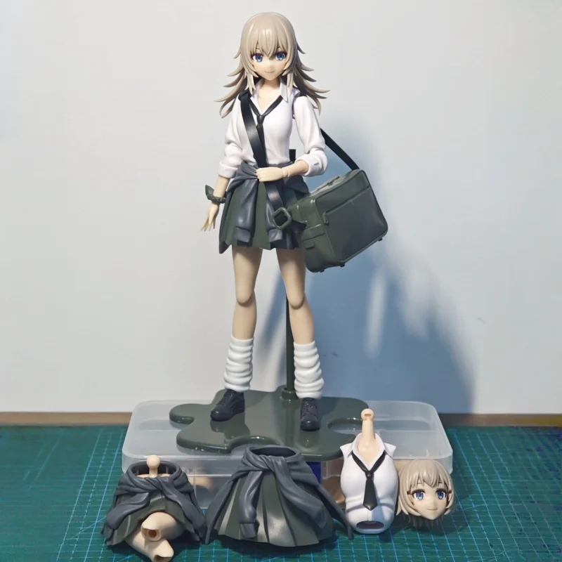 

In Stock 1/10 Original Kotobukiya Sousaishojoteien Wolf-San Collection Series Assembly Model Movable Joint Action Figure Toys