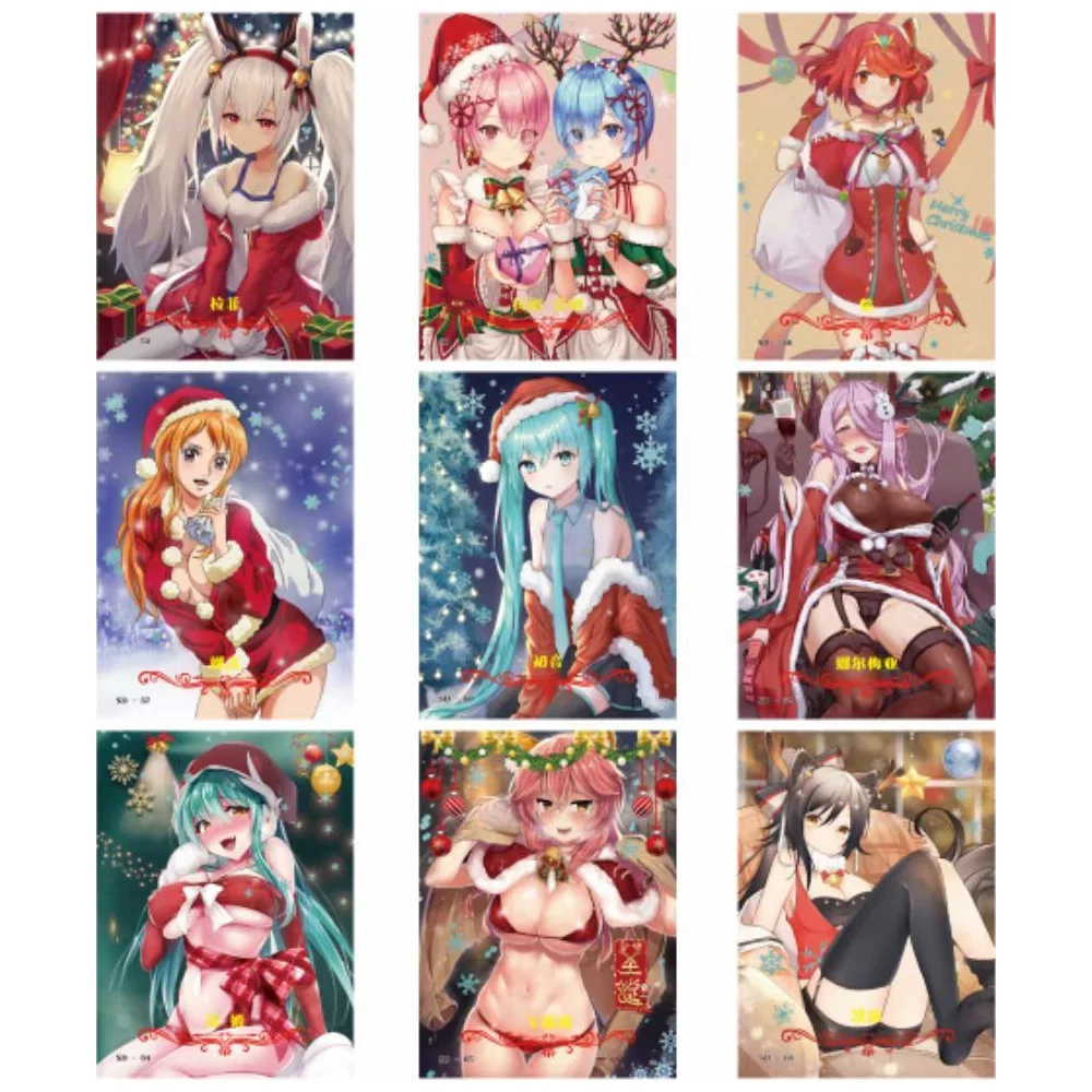 コレクターのセット,プロモーションカード,女神シリーズ,女の子のためのパーティー水着,ビキニの饗宴,10gのセット