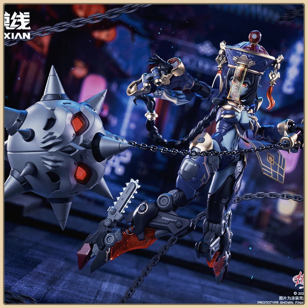 

В наличии Hemo Line Medeta Remnant Roar Zombie Machine Girl Jiulianzhong Собранная аниме-фигурка Модель игрушки