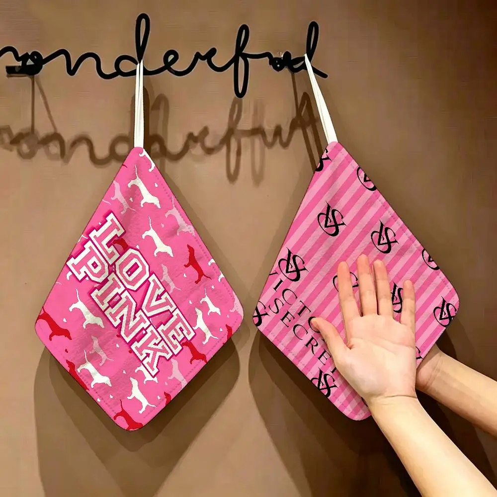 V-VictoriaS Fashion S-Secret Hanging Kitchen Towel, Polyester Cotton Material, Multipurpose Hand Wiping Towel for Family