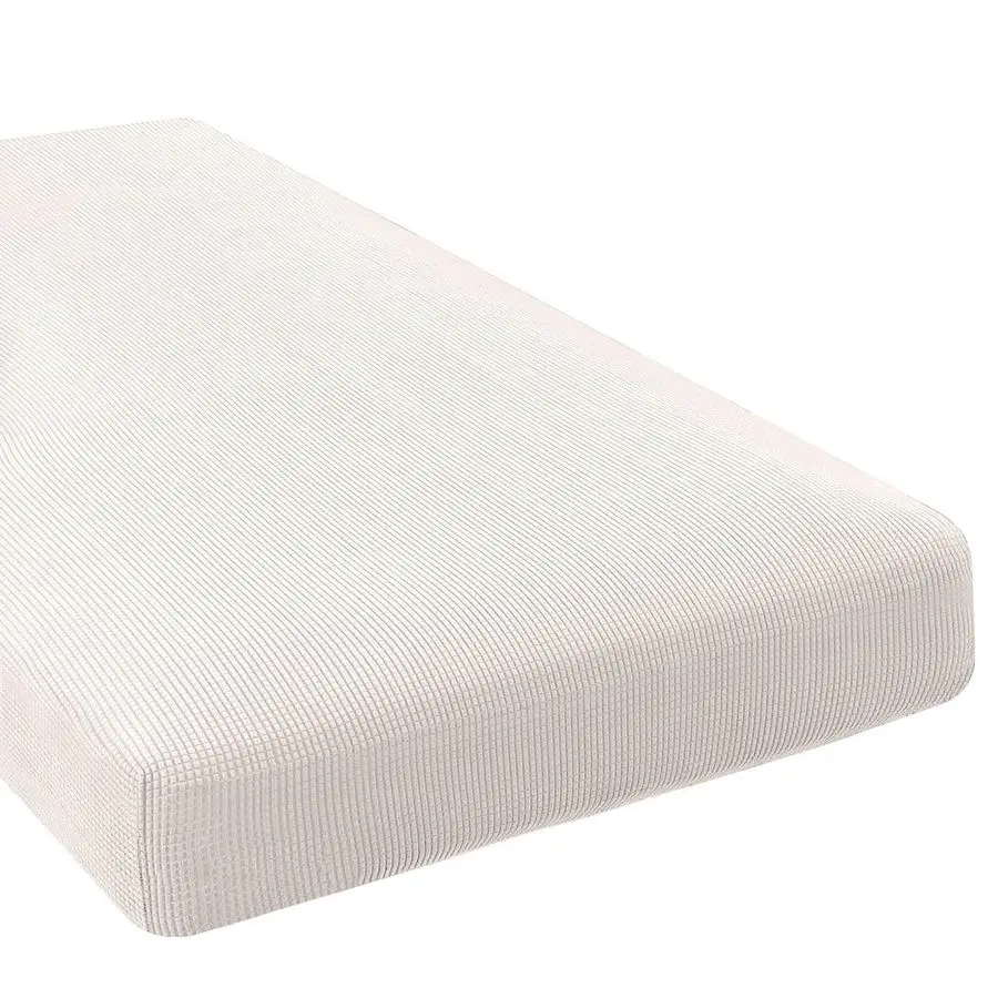 

Super Stretch Individual Chaise Cover Sectional Couch Covers for L Shaped Sofa Both Left Right Featuring Thick Jacquard Textured