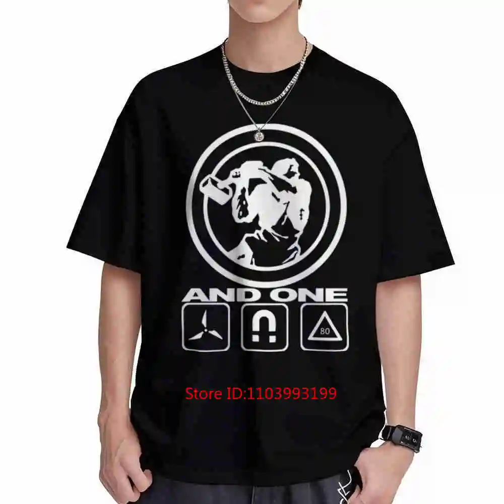 And One Band Trilogy Short Sleeve Tee 100% Cotton T-Shirt
