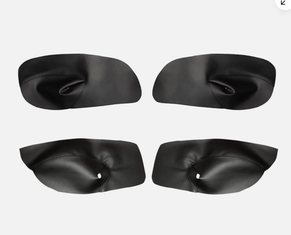 Vordertür-Armlehnenverkleidungen für VW Golf 4 MK4 Bora Jetta 1998–2005, nur LHD, 4 Türen, Armlehnenverkleidung, Lederbezug, Innenverkleidung – Detail 1