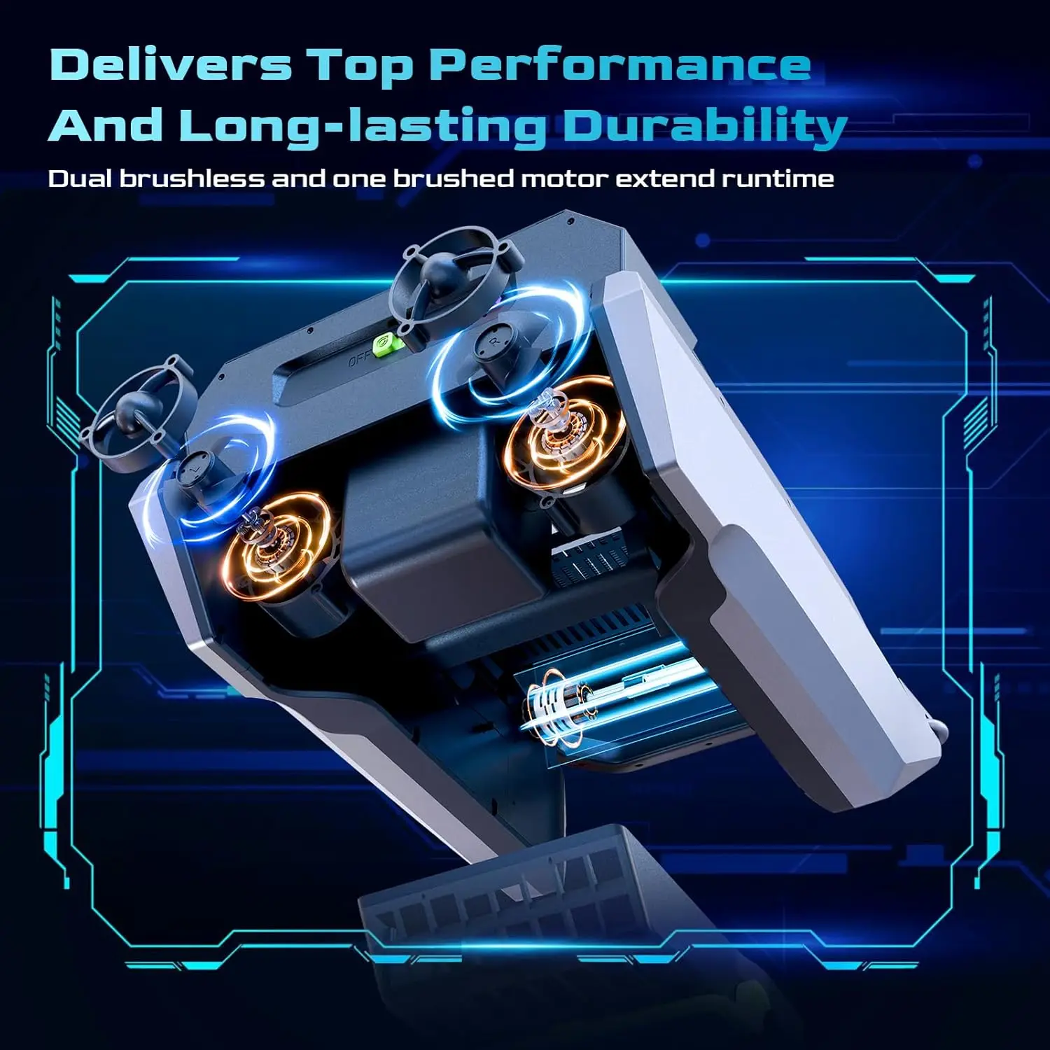 P1 Automatic Pool Cleaners for Above-Ground & In-Ground Pools, Robotic Pool Cleaner with Solar & DC Charging, 72H Runtime, Anti-