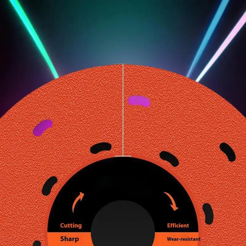 Прочные 4-дюймовые шлифовальные диски, пильное полотно с вакуумной пайкой 100 мм для больших применений.