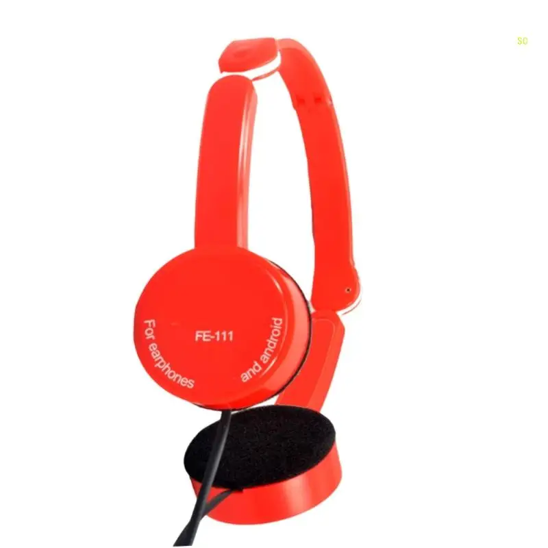 Kids Headphone with Mic Over Ear Stereo Headphone for Kids Boys Girls Foldable Dropshipping