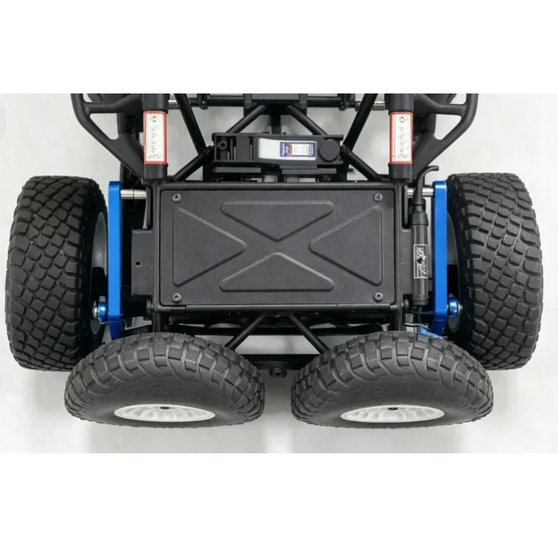 Upgrade Sway Bar Grasshopper Leg Balance Link Rear Reinforcement Plate for Losi Baja Rey 2.0 1/10 Scale RC Short Course Truck