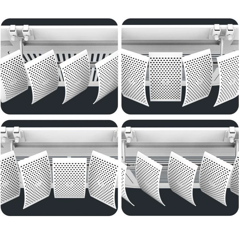 

Дефлектор кондиционера Дефлектор вентиляционного отверстия Антиконценсационный ветрозащитный щиток Центральный кондиционер Домашнее использование Офисное использование