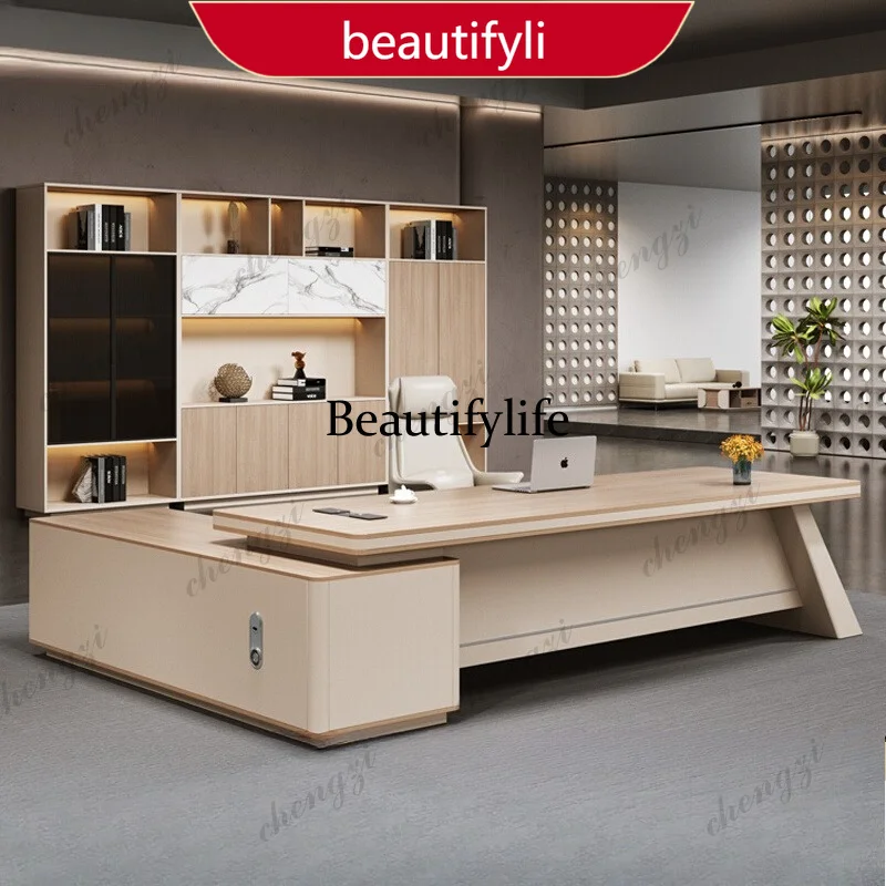 M45 Cheap Strong Executive Desk Storage Asthetic Modern Drawers Executive Desk Luxury Large Mesa De Escritorio