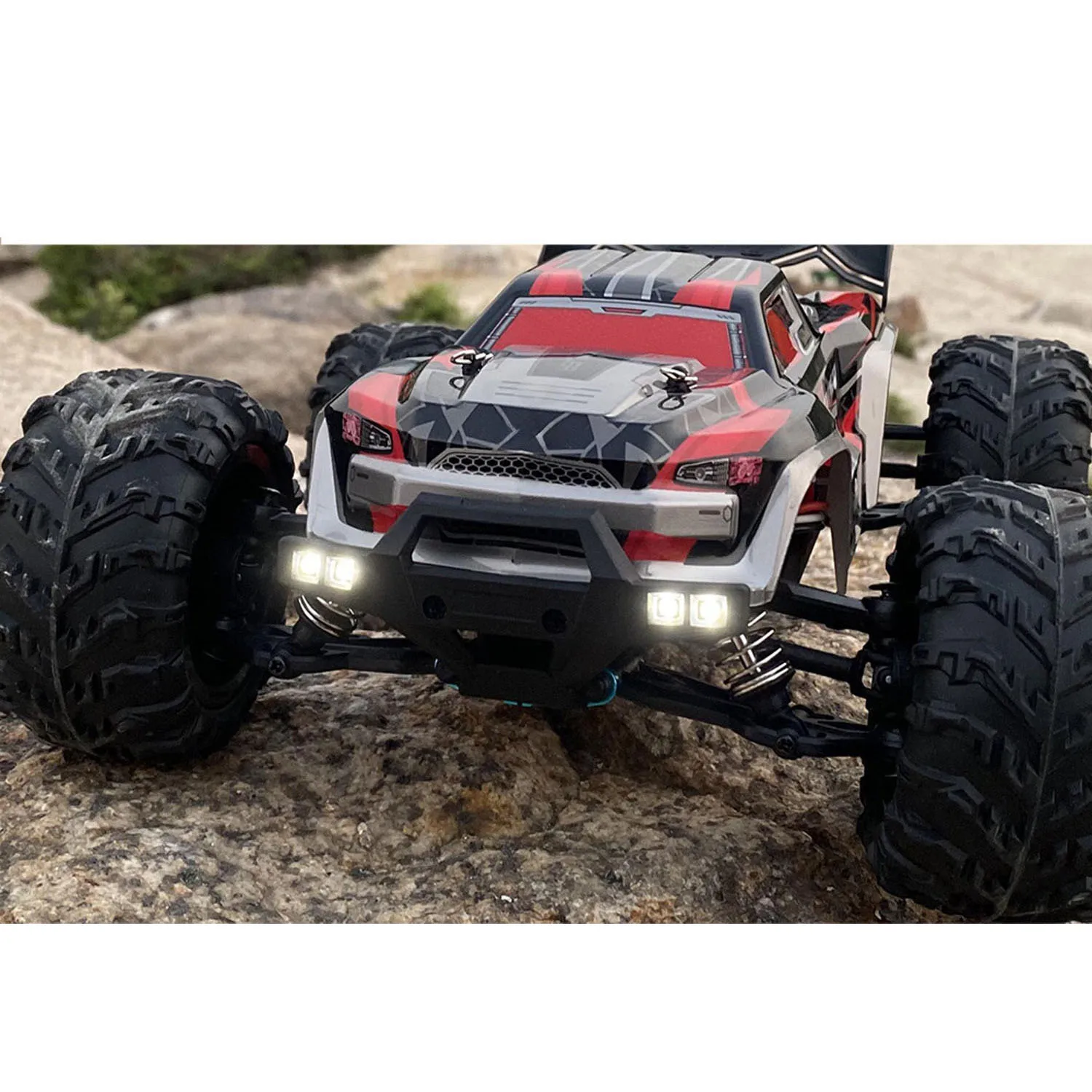 

12 Inches Plastic 1/16 4X4 Remote Control Off Road Car SCY 16102 RC Monster Truck Pickup Metal Drive Shaft Charging Protection