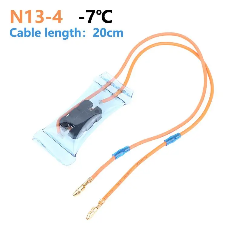 Innovative 8115 Degrees Bimetallic Refrigerator Defrost Thermostat 2 Wire Solution for Home Appliances