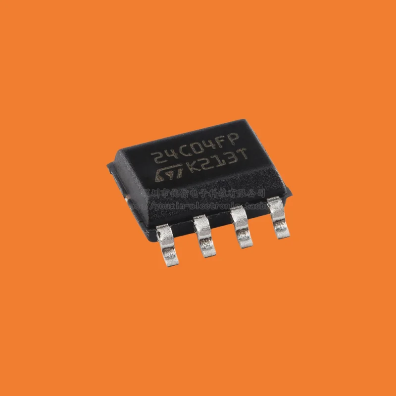 10PCS/original genuine M24C04-FMN6TP SOP-8 4Kbit serial I2C bus EEPROM chip