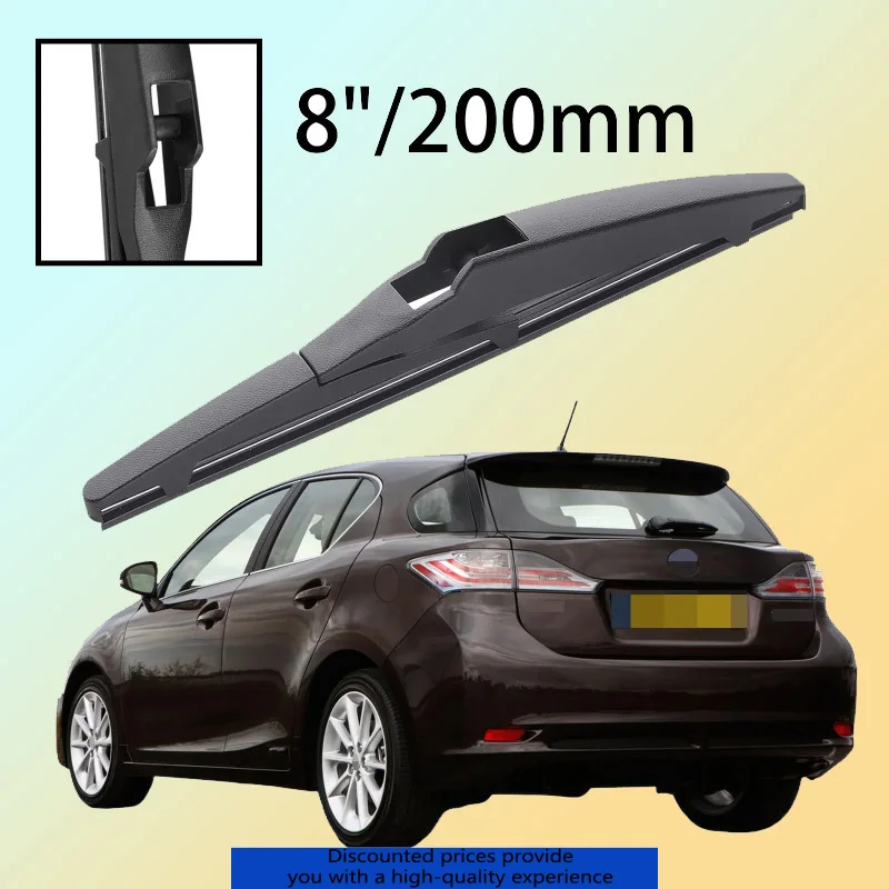 

8" Rear Windshield Windscreen Washer Wiper Blade For Lexus CT 200 200h 2010-2022 Car Accessories