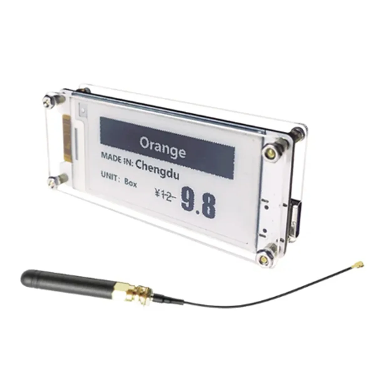 AD41-Lora papel sem fio ESP32-S3FN8 + chip sx1262 acionado via wi-fi, ble e loRa ponte USB-UART integrada 212x104 display iot