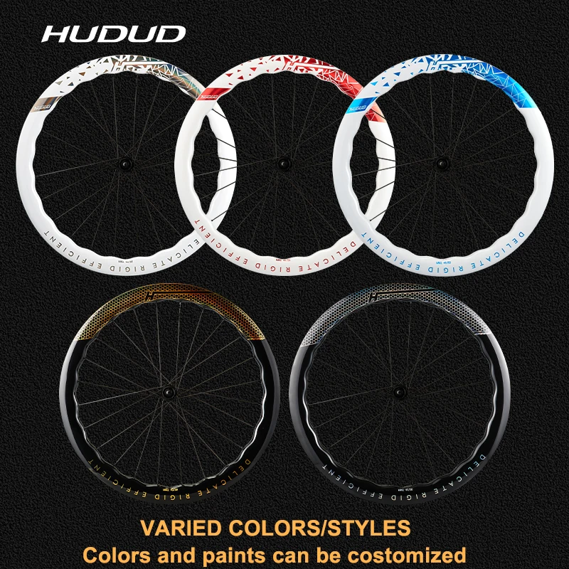

Колесный комплект HUDUD V2 Carbon Wave | 1600G | 36T Rachet Hub | Красный, синий, титановый, золотой, серебряный | Подходит для клинчерных и бескамерных шин