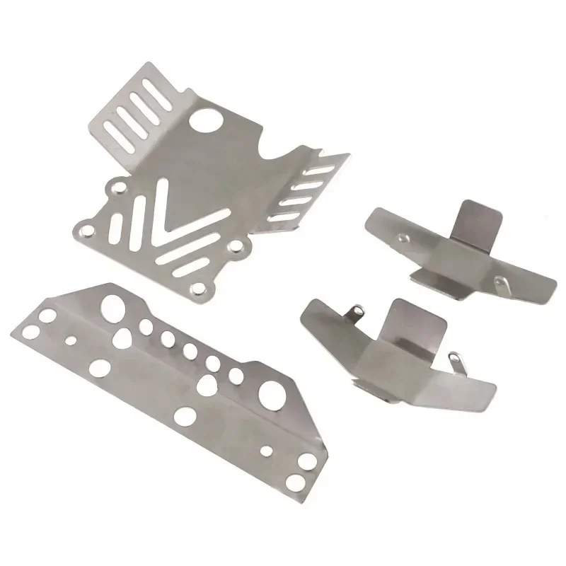 MJX 1/12 H12Y H12Y+ Armatura per telaio in acciaio inossidabile per auto RC - Precisione CNC, protezione antigraffio, installazione semplice