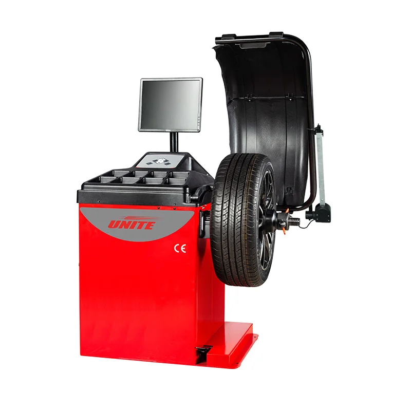 U-689 computerized wheel balancing machine other vehicle equipment tire balancer wheel balancing machine 3d