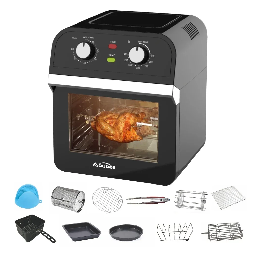 Wonderful 12L Mechanical Oil-free Air Fryer Oven To Make Delicious Food Fish Steak Chicken Cake