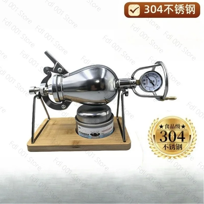 304 Stainless Steel Household Machine Mini Popcorn Machine Small Grain Amplifier Popcorn Pot
