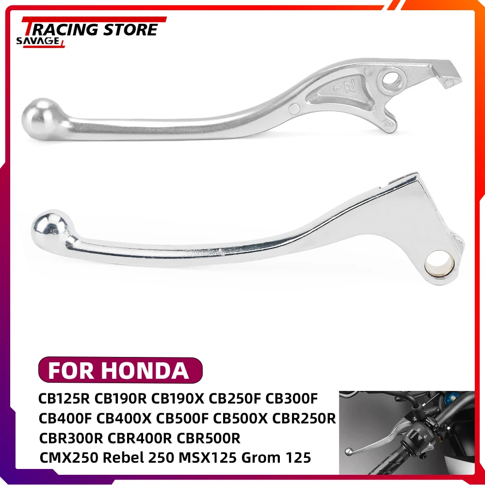 

Brake Clutch Lever For Honda CB125R CB190 R/X CB250F CB300F CB400 F/X CB500 F/X CBR250R CBR300R CBR400R CBR500R CMX250 MSX125