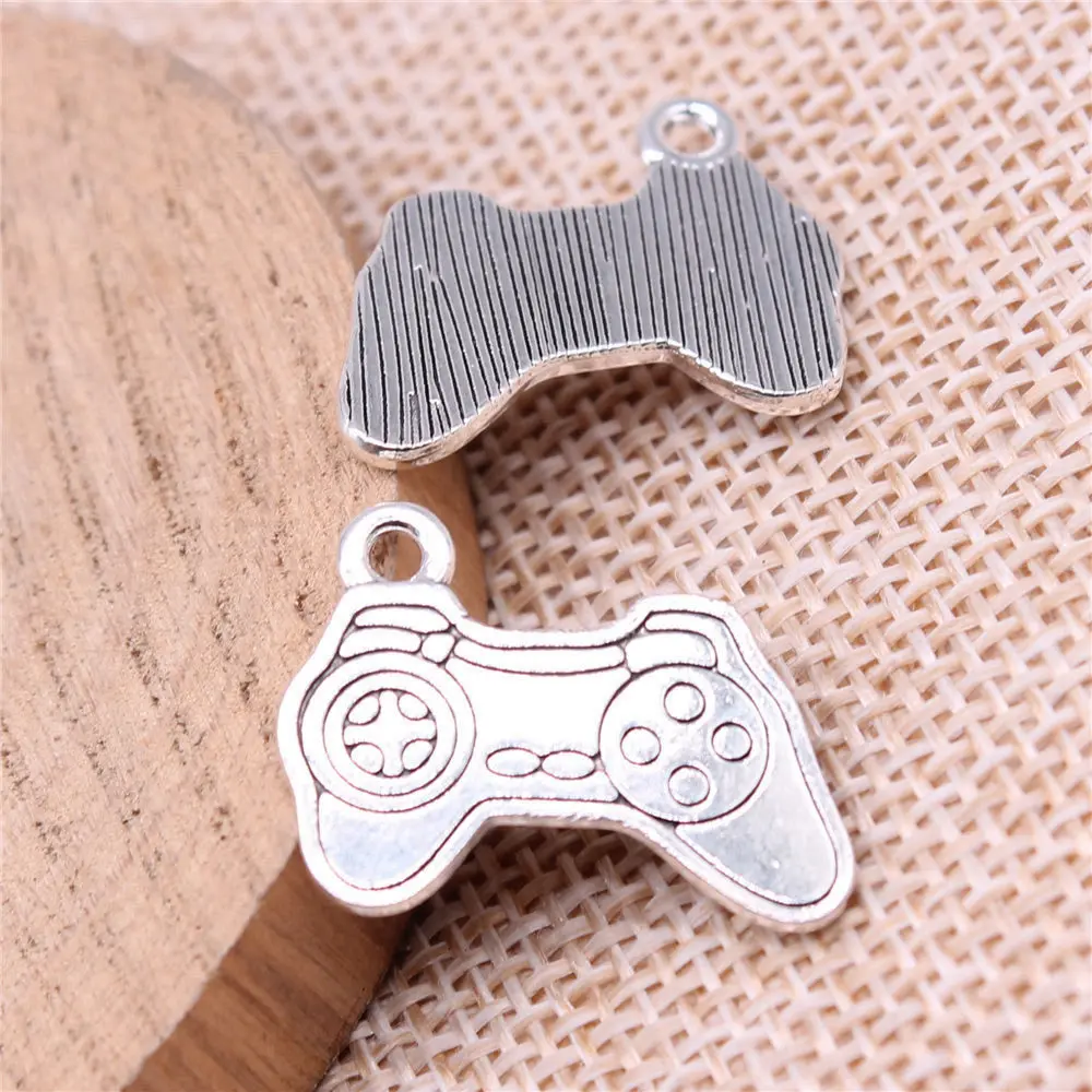 Car Accessories Game Controllercharms Jewelry Materials 23x17mm 10pcs