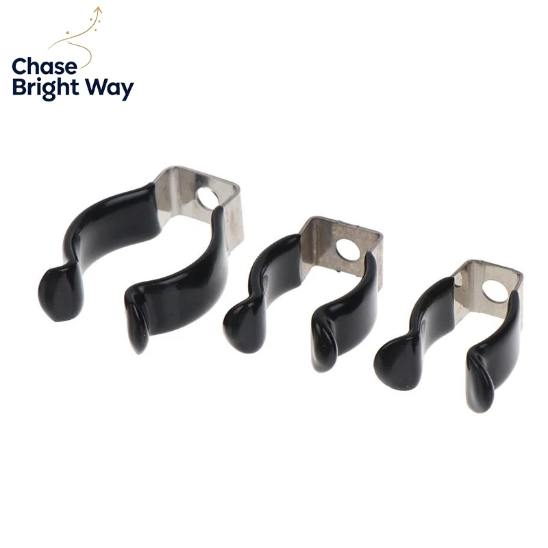 5Pcs Waterproof U Clamps T5-T10 Type U Clips Holder Stable Lampholder Support for Garden Yard Landscape Light Installation
