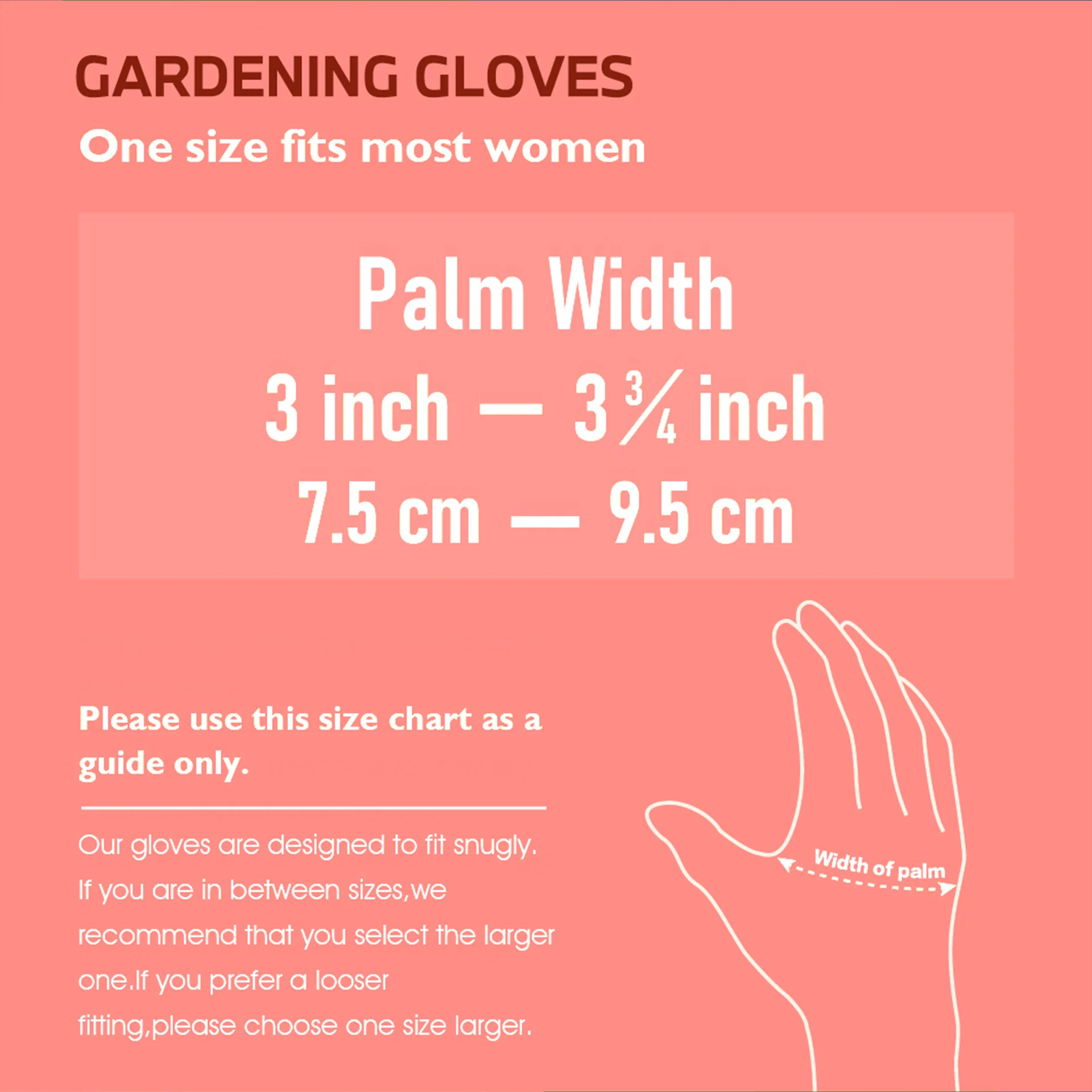 1 Pair, 3 Colors Available: Women’s Nitrile Garden Gloves for Digging, Planting, Weeding; Nail & Finger Protection