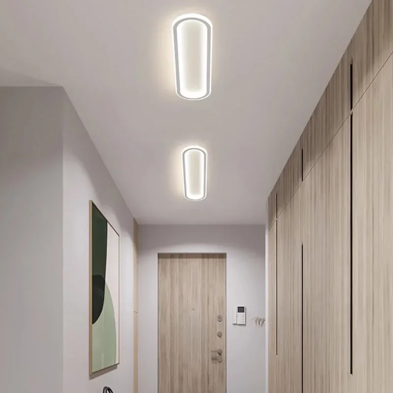 Plafond moderne à LEDs lampe pour salon salle à manger salle de bain chambre allée couloir lustre décor à la maison luminaire Lustre