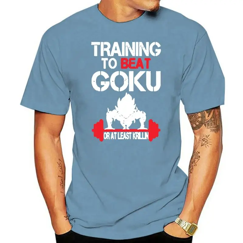 Men t shirt Hot Ass Training to Beat Goku or At Least Krillin Gym Black Size S-XXXL t-shirt novelty tshirt women