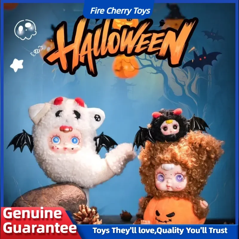 

New Mmsuger Baby Night Elf Party Series Trendy Kawaii Doll Pendant Toys Blind Box Collection Halloween Christmas Birthday Gifts